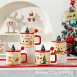 Ly Sứ Noel Charm Cây Thông 380ML (Thùng 60)