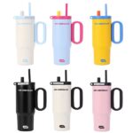 Cốc Inox Quai Cầm Nhiều Màu 700ML (Thùng 40)