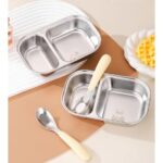 Khay gấu kèm thìa hàng rẻ size nhỏ (Thùng 200)