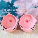 Chén Sứ Ăn Dặm Heo Hồng (Thùng 180)