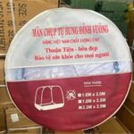 Màn Bung Đỉnh Vuông 1M8 Không Viền (Thùng 50)