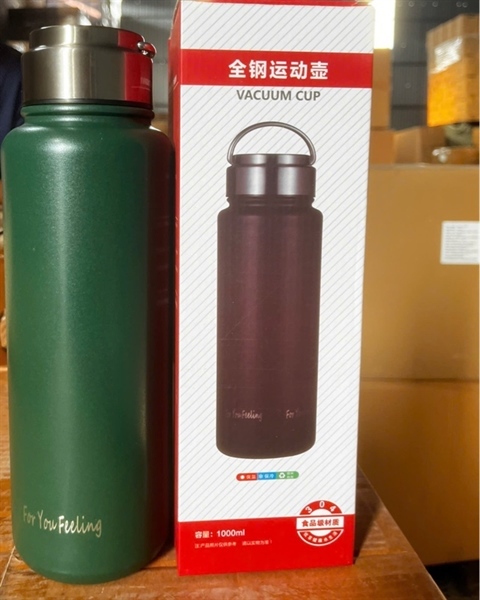 Bình Inox SPORT Quai Inox 1000ML (Thùng 40)