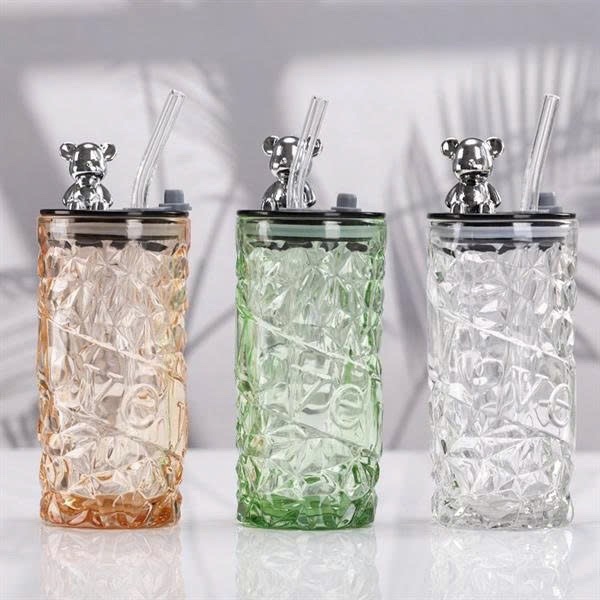 Bình Thuỷ Tinh Gấu Love 300ML (Thùng 80)