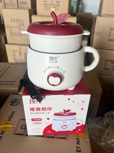 Nồi Lẩu Điện Mini Hình Táo 18cm (Thùng 24)