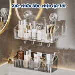 Khay Nhựa Hít Tường Trong Suốt Mẫu Mới (Thùng 50)