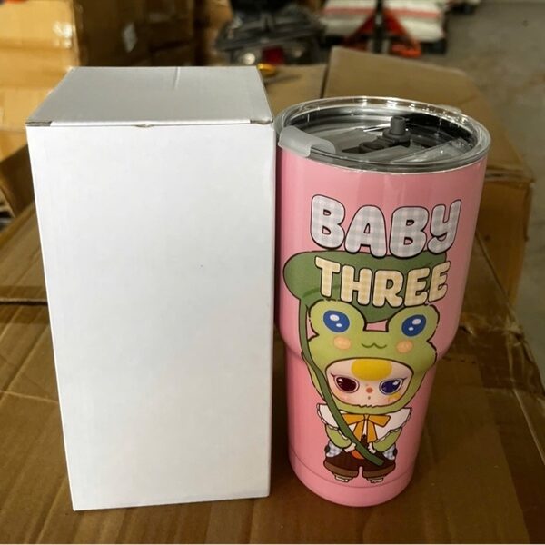 Bình Inox 900ml Họa Tiết Hoạt Hình (Thùng 50)