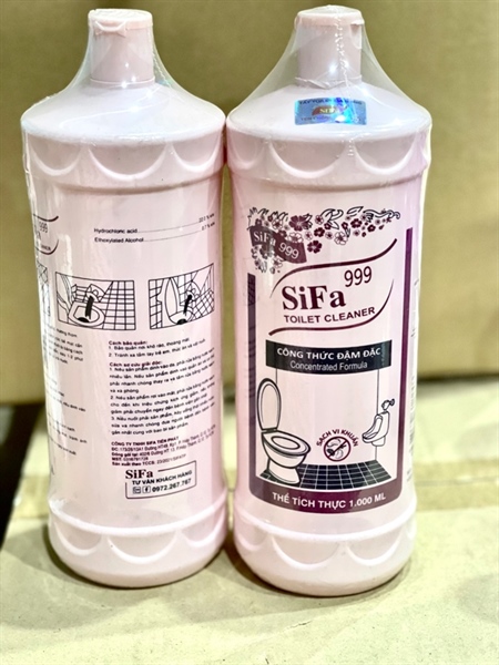 (Hồng) Chai Tẩy Vệ Sinh Toilet Bồn Cầu 960ML (Thùng 15) – ảnh 2