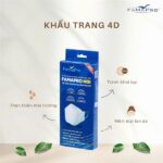 Khẩu Trang 4D Famapro Hộp Xanh Dày Hộp 10 Cái (Thùng 50 Hộp)