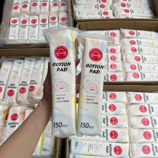 Bông Tẩy Trang Hatsu -150 Miếng (Thùng 120) – ảnh 2