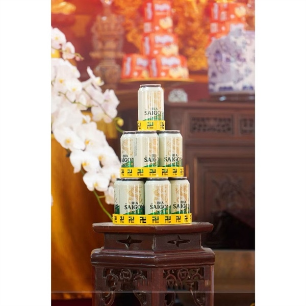 (Hình Tròn) Giá Đỡ Đồ Uống 3 Tầng (Thùng 32)