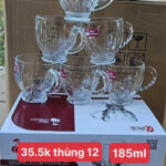 bộ 6 ly uống trà kiểu ZB45B (Thùng 12)