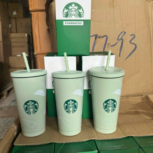 Ly Giữ Nhiệt Starbuck Xanh 900ML(Thùng 50)