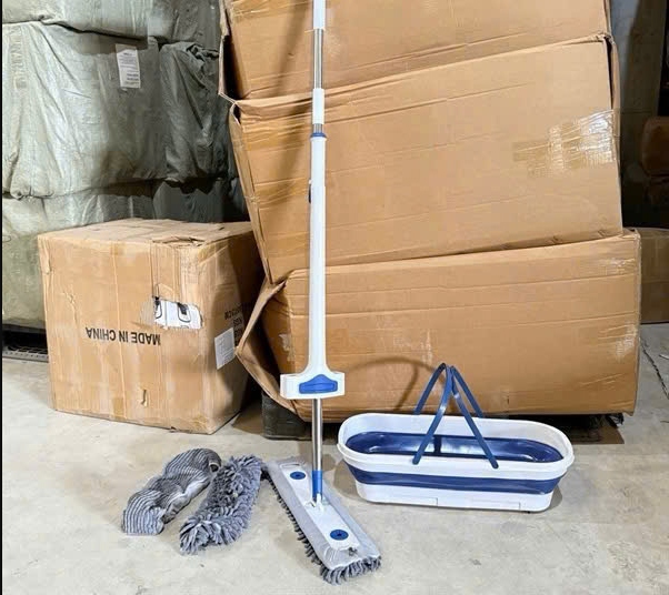 Bộ chổi thùng Gấp Gọn SUMI 45cm (3 bông) (Thùng 30)
