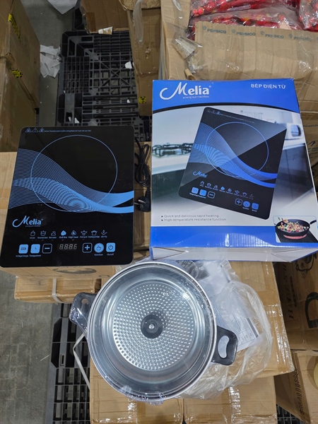 Bếp Từ Cảm Ứng MELIA K69 Kèm Nồi (Thùng 5)