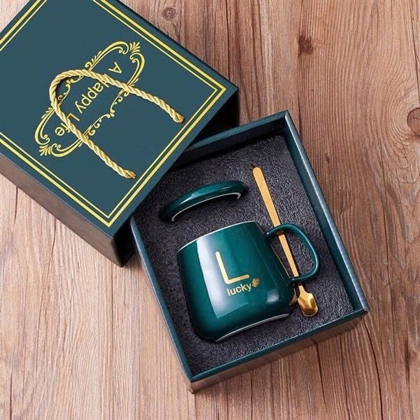 Ly Sứ GIFT LUCKY XANH (Thùng 48)