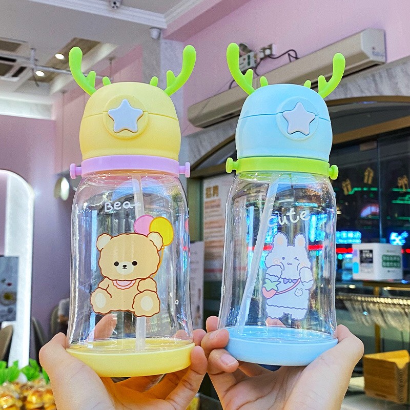 Bình Nước Trẻ Em 550ml Sừng Hươu (Thùng 80)