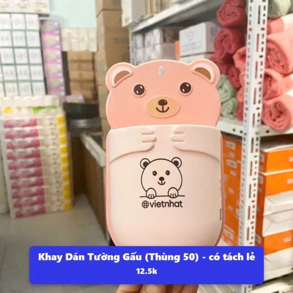 Khay dán tường gấu (Thùng 50)