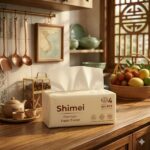 Khăn Giấy Rút Để Bàn Mini Shimei - Kiện 10 Túi