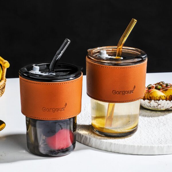 Ly Thủy Tinh Bọc Da Cao Cấp Gorgous (Thùng 60)