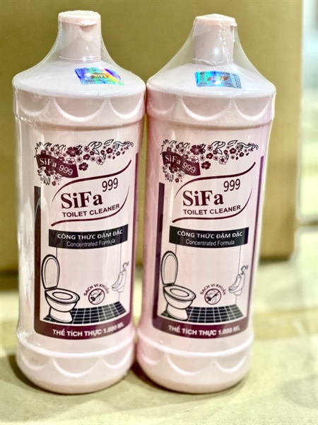 (Hồng) Chai Tẩy Vệ Sinh Toilet Bồn Cầu 960ML (Thùng 15)