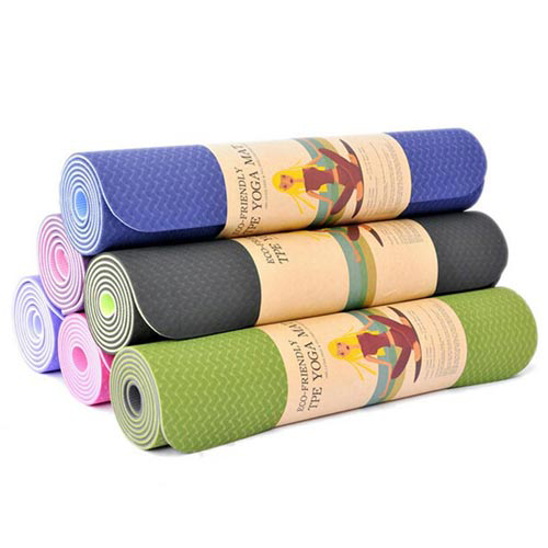 Thảm Yoga TPE 2 Lớp 6mm (Kiện 12)