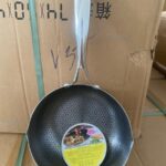 Chảo Inox Tổ Ong 18cm Cán Dài (Thùng 40)