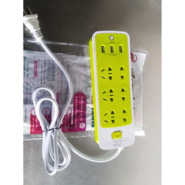 Ổ Điện Xanh 3 Cổng USB (Thùng 120)