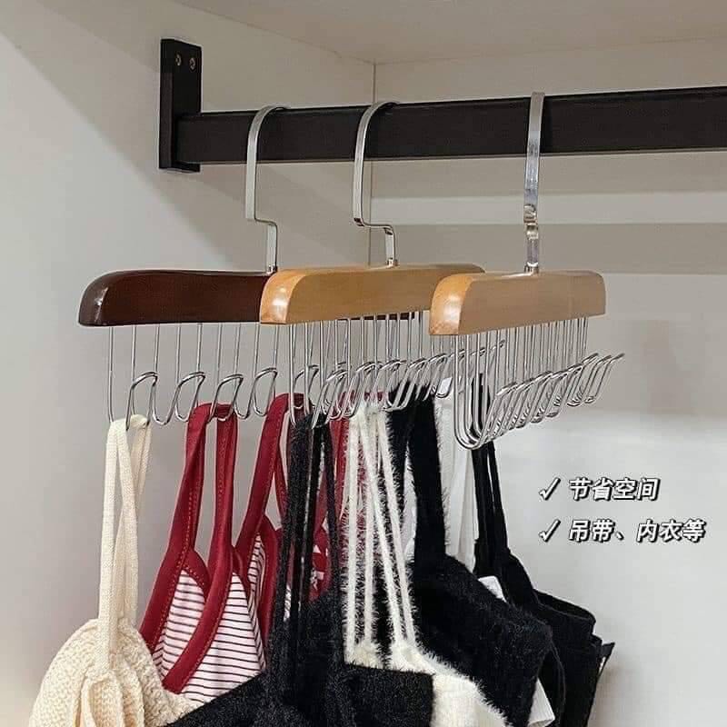 Móc Gỗ Treo Đồ 8 Nhánh (Thùng 200)