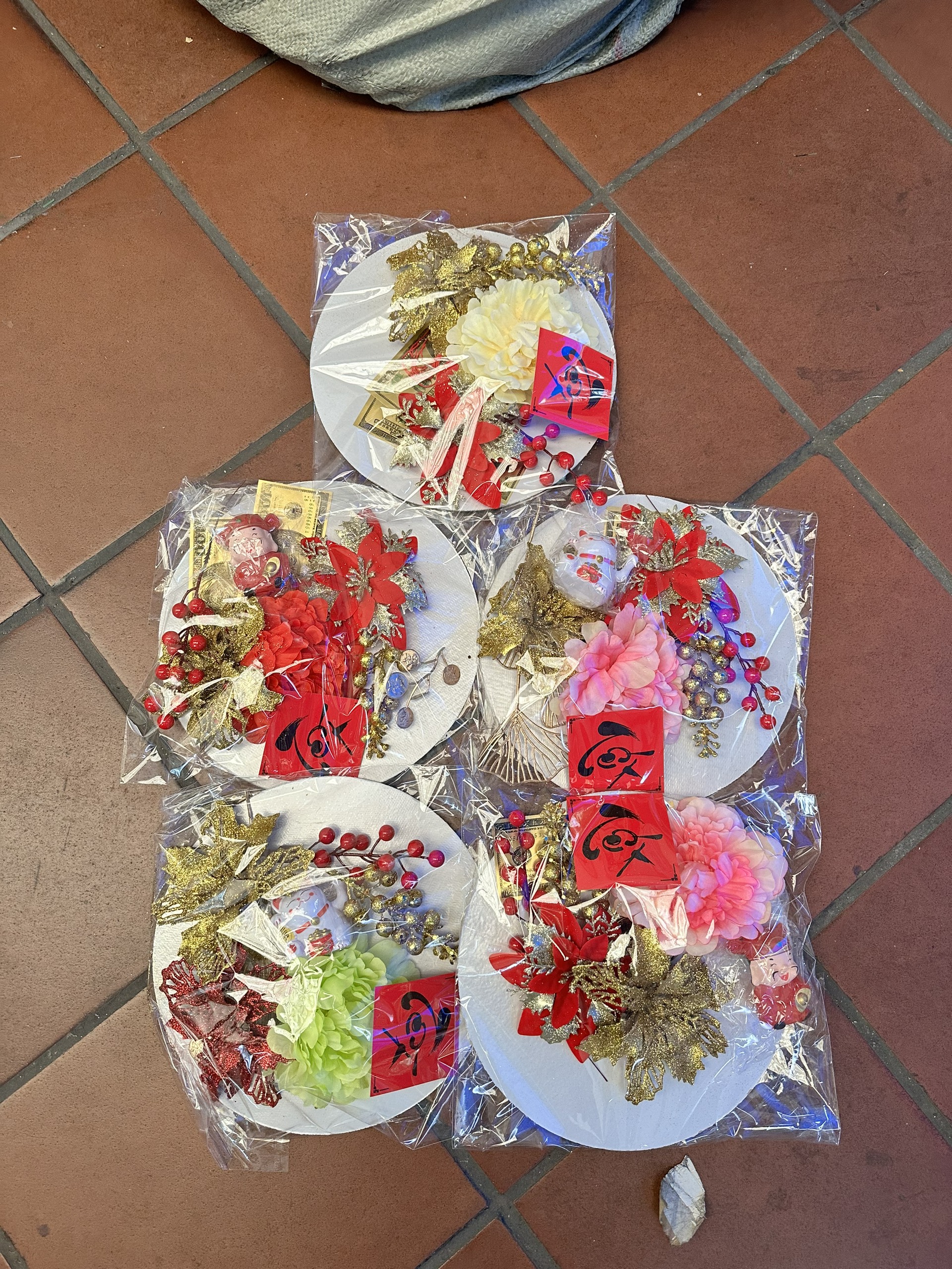 Set Phụ Kiện Trang Trí lễ Tráp (Thùng 100)